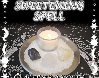 Sweetening Positive Energy Spell - SAMEDAY Casting for Softer Energy, kindness, Caring [Active 3-4 Month] (Tarot w/ Spell Cast)