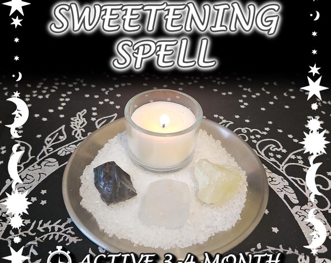 Sweetening Positive Energy Spell - SAMEDAY Casting for Softer Energy, kindness, Caring [Active 3-4 Month] (Tarot w/ Spell Cast)