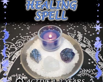 Health and Healing Spell - SAME DAY Casting for Cleansing, Energy, & Balance [Active 1-2 Years] (Tarot w/ Spell Cast)