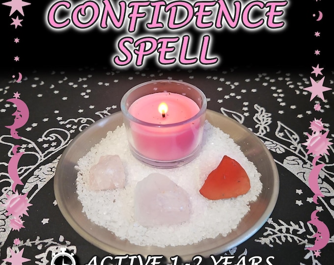 Self-Love and Confidence Spell - SAME DAY Casting for Beauty, Empowerment, & Radiance [Active 1-2 Years] (Tarot w/ Spell Cast)