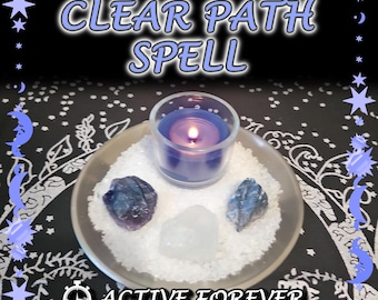 Clear Path and Clarity Spell - SAMEDAY Casting for Motivation, Emotional Energy, Balance [Active Forever] (Tarot w/ Spell Cast)