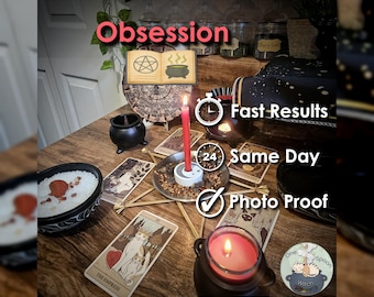 Obsession and Seduction Ritual w/ Amulet (Optional) - Cast for Attraction, Sensuality, Connection, Love, & Chemistry