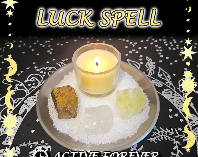 Success and Luck Spell - SAME DAY Casting for Prosperity, Opportunity, Fortune [Active Forever] (Tarot w/ Spell Cast)