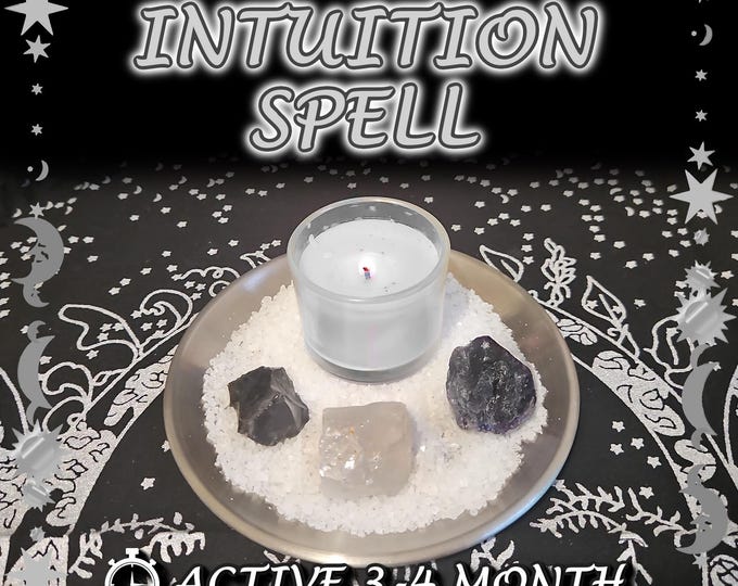 Intuition and Clarity Spell - SAME DAY Casting for Motivation, Focus, Grounding, Creativity, & Balance (Tarot w/ Spell Cast)