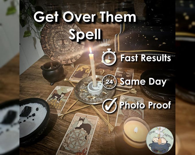 Get Over Them & Reset Spell - SAMEDAY Casting for Clarity, Healing, Cleansing, Emotional Blocks (Tarot w/ Spell Cast)