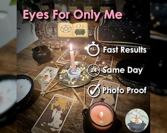Eyes For Only Me & Loyalty Ritual w/ Amulet (Optional) - SAMEDAY Casting for Trust, Connection, Commitment