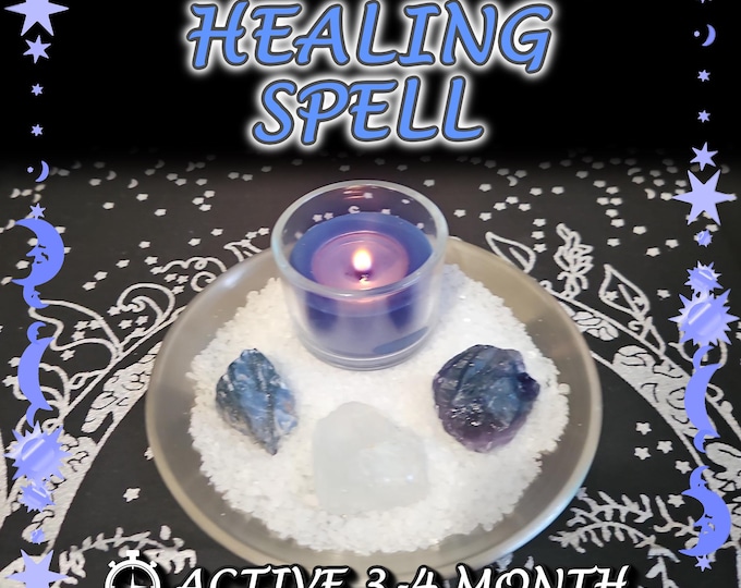 Health and Healing Spell - SAME DAY Casting for Cleansing, Energy, & Balance [Active 3-4 Month] (Tarot w/ Spell Cast)