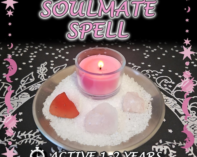 Soulmate and Love Spell - SAME DAY Casting for Beauty, Attraction, Radiance [Active 1-2 Years] (Tarot w/ Spell Cast)