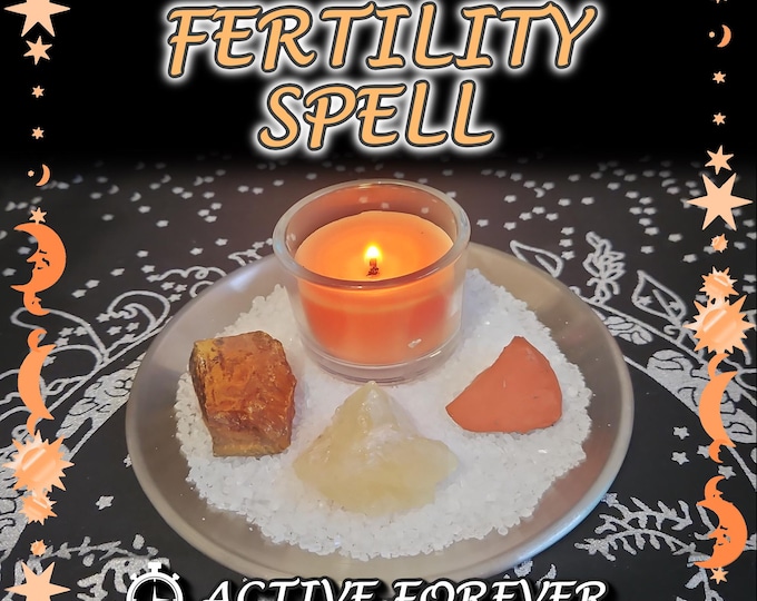 Fertility and Virility Spell - SAME DAY Casting for Grounding & New Beginnings [Active Forever] (Tarot w/ Spell Cast)