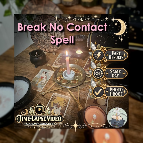Break No Contact Spell - SAME DAY Casting for Trust, Commitment, Connection, Relationship, & Friendship