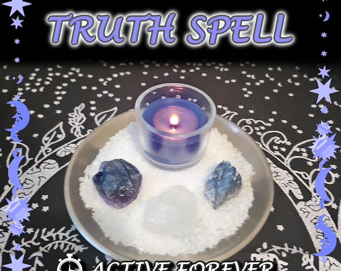 Justice and Truth Spell - SAME DAY Casting for Clarity, Protection, Victory [Active Forever] (Tarot w/ Spell Cast)