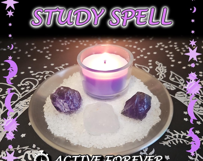 Study and Knowledge Spell - SAME DAY Casting for Memory, Focus, Motivation, Clarity [Active Forever] (Tarot w/ Spell Cast)