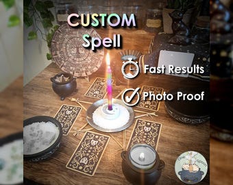 Create Your Own Custom Spell - FAST Casting (Tarot w/ Spell Cast)
