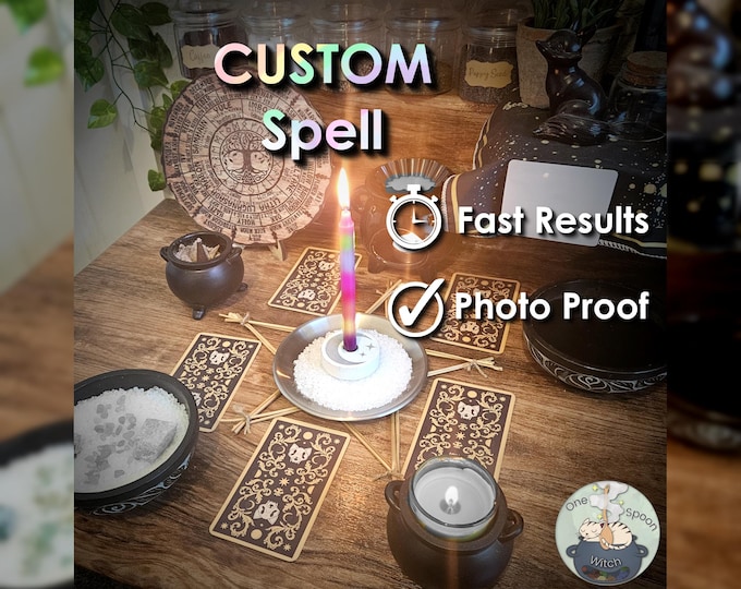 Create Your Own Custom Spell - FAST Casting (Tarot w/ Spell Cast)
