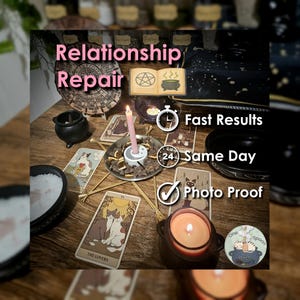 Relationship Repair Ritual w/ Amulet (Optional) - Cast for Loyalty, Communication, Forgiveness, Trust, Connection