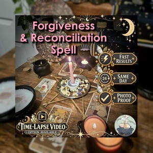 Forgiveness and Reconciliation Spell - SAME DAY Casting for Trust, Communication, Connection, Loyalty, & Friendship
