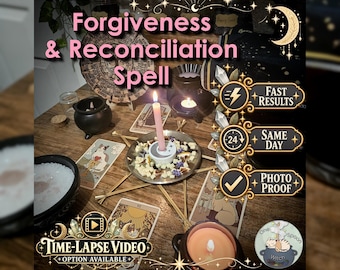 Forgiveness and Reconciliation Spell - SAME DAY Casting for Trust, Communication, Connection, Loyalty, & Friendship