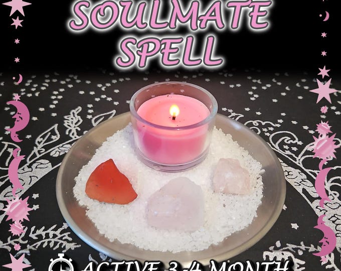 Soulmate and Love Spell - SAME DAY Casting for Beauty, Attraction, Radiance [Active 3-4 Month] (Tarot w/ Spell Cast)