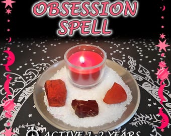 Passion and Obsession Spell - SAME DAY Casting for Attraction, Sensuality, Chemistry [Active 1-2 Years] (Tarot w/ Spell Cast)