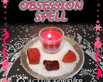 Passion and Obsession Spell - SAME DAY Casting for Attraction, Sensuality, Connection, Love [Active Forever] (Tarot w/ Spell Cast)