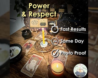 Power and Respect Ritual w/ Amulet (Optional) - Cast for Adoration, Recognition, Fame, Opportunity, & Success