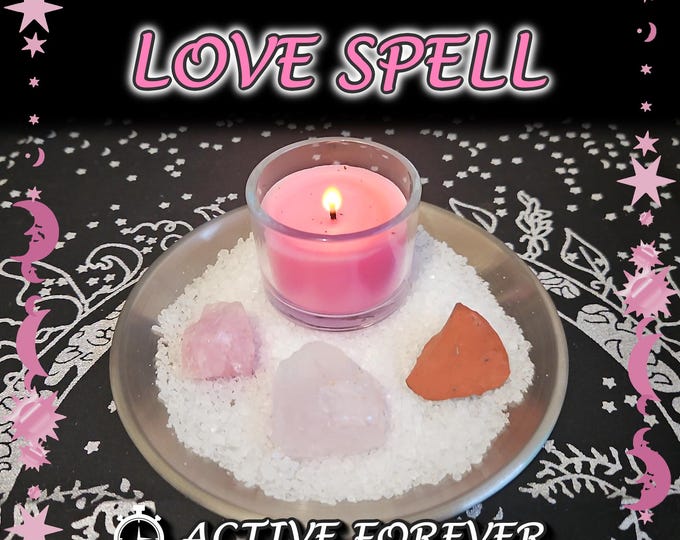 Love and Romance Spell - SAME DAY Casting for Empowerment, Attraction, Confidence [Active Forever] (Tarot w/ Spell Cast)