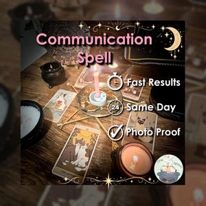 Communication Spell - SAME DAY Casting for Trust, Commitment, Connection, Relationship, & Friendship