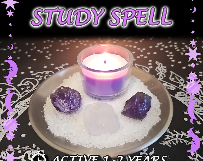 Study and Knowledge Spell - SAME DAY Casting for Memory, Focus, Clarity [Active 1-2 Years] (Tarot w/ Spell Cast)