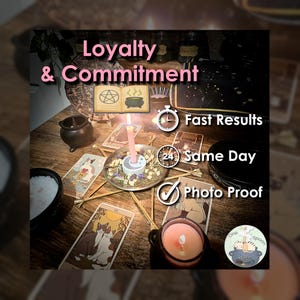 Loyalty and Commitment Ritual w/ Amulet (Optional) - Cast for Trust, Communication, Connection, Relationship, & Friendship