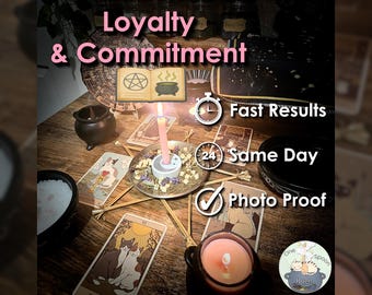 Loyalty and Commitment Ritual w/ Amulet (Optional) - Cast for Trust, Communication, Connection, Relationship, & Friendship