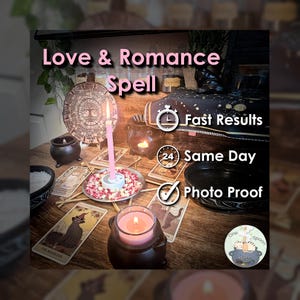 Love and Romance Spell - SAME DAY Casting for Beauty, Empowerment, Attraction, Confidence, & Radiance (Tarot w/ Spell Cast)
