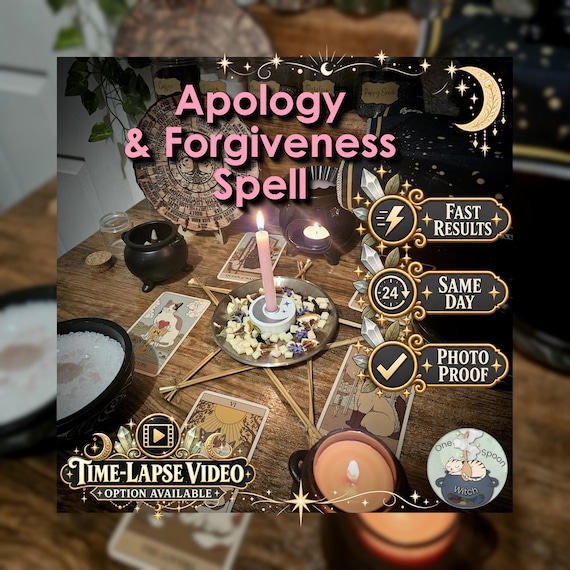 Apology and Forgiveness Spell - SAME DAY Casting for Trust, Communication, Connection, Loyalty, & Friendship