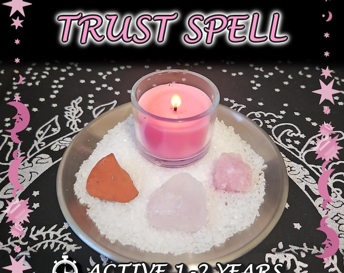 Trust and Loyalty Spell - SAMEDAY Casting for Communication, Connection, Relationship, Friendship [Active 1-2 Years] (Tarot w/ Spell Cast)
