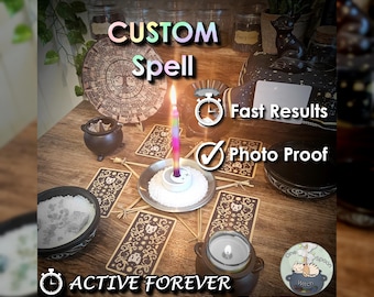 Create Your Own Custom Spell - FAST Casting [Active Forever] (Tarot w/ Spell Cast)