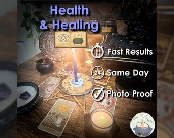 Health and Healing Ritual w/ Amulet (Optional) - Cast for Cleansing, Peace, Energy, Protection, & Balance
