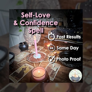Selbstliebe und Selbstvertrauen Zauber - SAME DAY Casting für Schönheit, Heilung, Ermächtigung, Anziehungskraft, Ausstrahlung (Tarot mit Spell Cast)