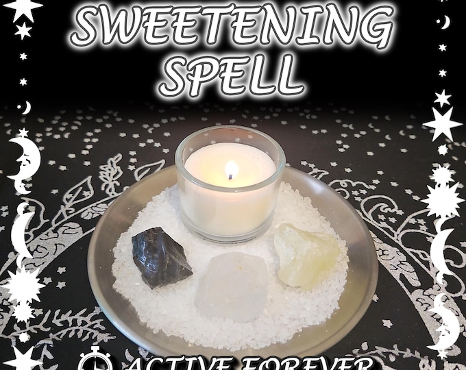 Sweetening Positive Energy Spell - SAMEDAY Casting for Softer Energy, kindness, Caring [Active Forever] (Tarot w/ Spell Cast)