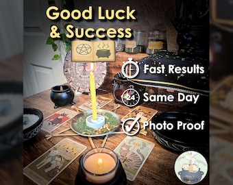 Success and Luck Ritual w/ Amulet (Optional) - Cast for Prosperity, Money, Wealth, Opportunity, & Fortune