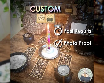 Create Your Own Custom 7-8 combined Ritual w/ Amulet (Optional) - Cast for custom requirements