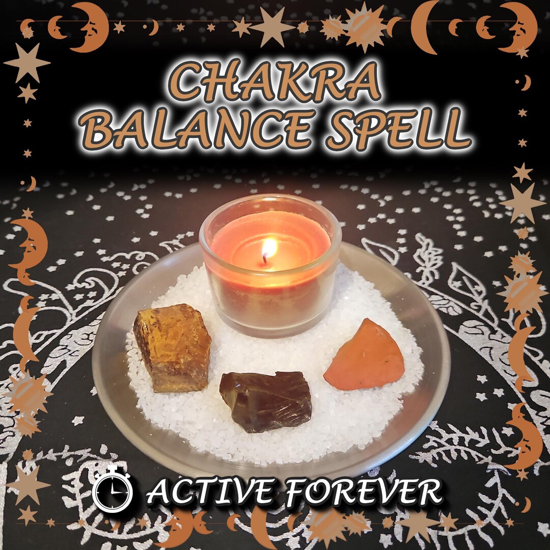 Chakra and Spiritual Balance Spell - SAMEDAY Casting for Energy, Peace ...