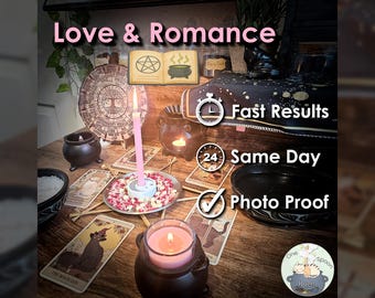 Love and Romance Ritual w/ Amulet (Optional) - Cast for Beauty, Empowerment, Attraction, Confidence, & Radiance