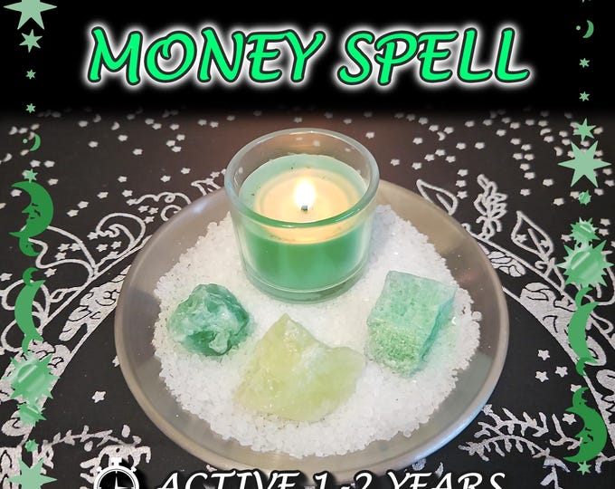 Money and Prosperity Spell - SAME DAY Casting for Abundance, Wealth, & Fortune [Active 1-2 Years] (Tarot w/ Spell Cast)