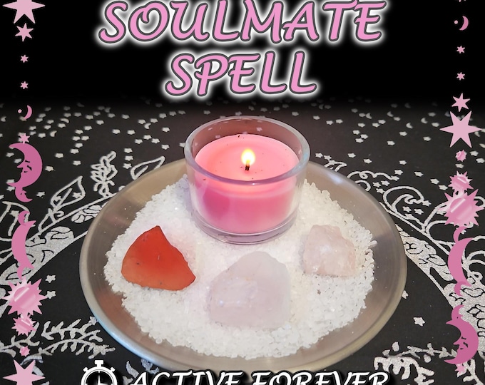 Soulmate and Love Spell - SAME DAY Casting for Beauty, Empowerment, Attraction, Radiance [Active Forever] (Tarot w/ Spell Cast)