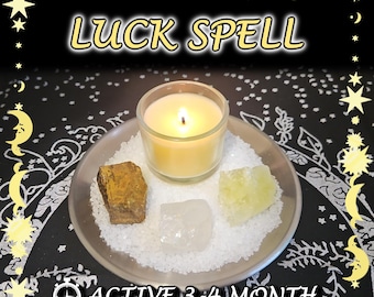 Success and Luck Spell - SAME DAY Casting for Prosperity, Opportunity, Fortune [Active 3-4 Month] (Tarot w/ Spell Cast)