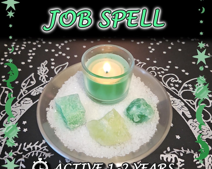 Career and Job Spell - SAME DAY Casting for Success, Wealth, Prosperity, Opportunity, & Fortune [Active 1-2 Years] (Tarot w/ Spell Cast)