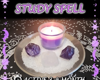 Study and Knowledge Spell - SAME DAY Casting for Memory, Focus, Motivation [Active 3-4 Month] (Tarot w/ Spell Cast)