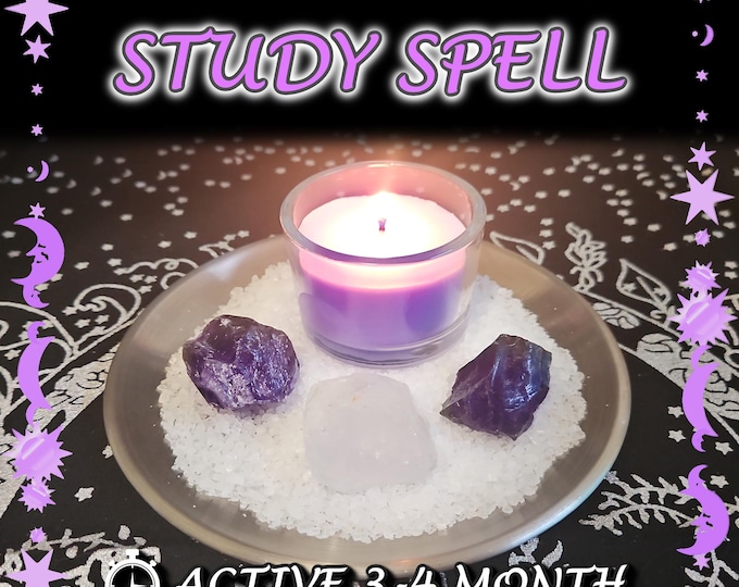 Study and Knowledge Spell - SAME DAY Casting for Memory, Focus, Motivation [Active 3-4 Month] (Tarot w/ Spell Cast)