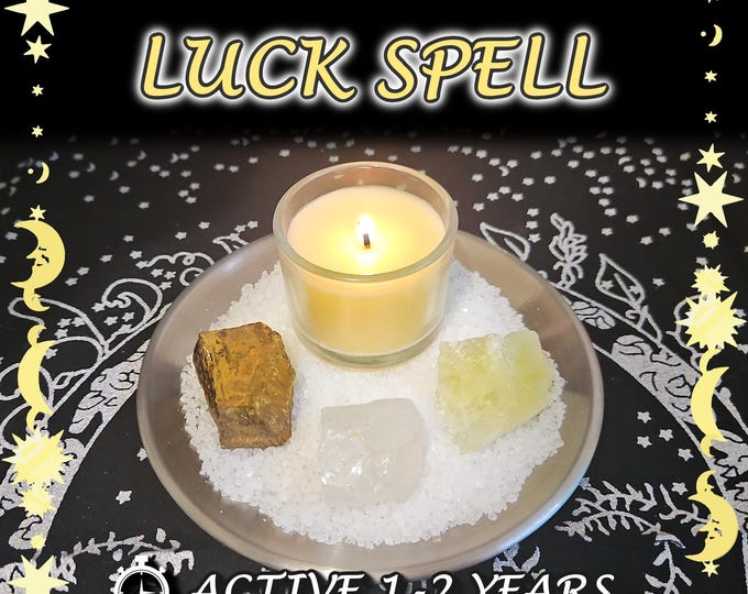Success and Luck Spell - SAME DAY Casting for Prosperity, Opportunity, Fortune [Active 1-2 Years] (Tarot w/ Spell Cast)