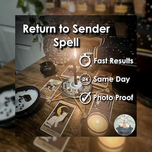 Terug naar de afzender en spreuk: SAMEDAY-casting voor reiniging, afscherming en bescherming (tarot met spreukcast)