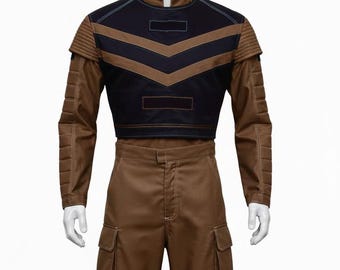 Mandalorian flygdräkt l Bok av Boba Fett-inspirerad dräkt l Star Wars prisjägare-dräkt
